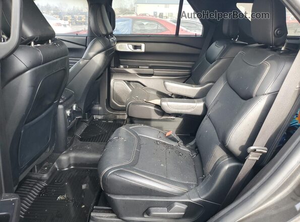 1FM5K8GCXLGA47140 2020 FORD FORD EXPLORER Серый Вид задней части салона