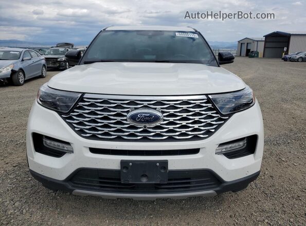 1FM5K8HC1MGC19510 2021 FORD FORD EXPLORER White Вид спереду