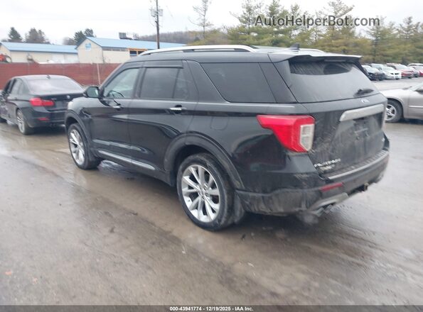 1FM5K8HC5MGA13350 2021 FORD FORD EXPLORER Black Tył lewy