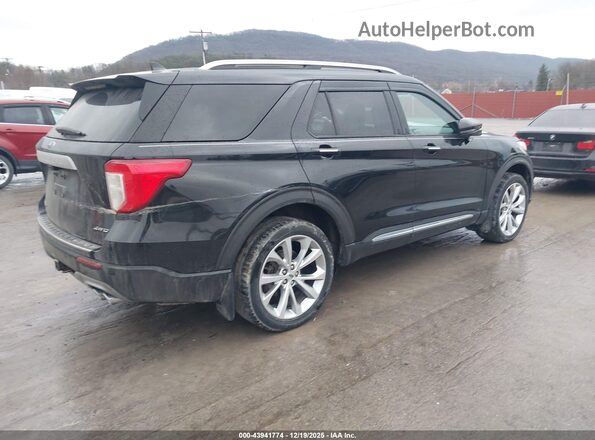 1FM5K8HC5MGA13350 2021 FORD FORD EXPLORER Black Tył prawy
