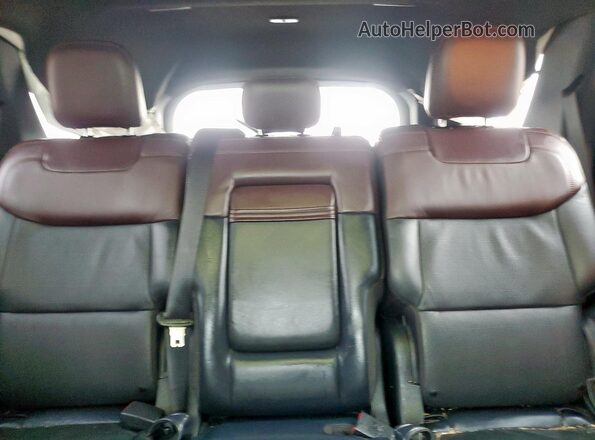 1FM5K8HCXLGA23791 2020 FORD FORD EXPLORER Черный Вид задних сидений