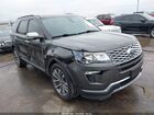 2018 Ford Explorer Platinum Gray vin: 1FM5K8HT2JGA79768