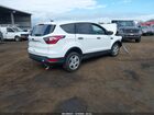 2018 Ford Escape S White vin: 1FMCU0F70JUD60364