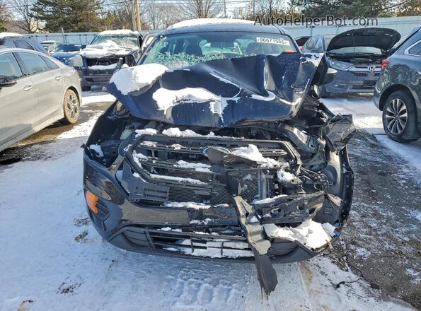 1FMCU0F77KUB53178 2019 FORD ESCAPE Черный Вид спереди