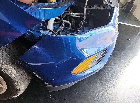 1FMCU0F78JUB04327 2018 FORD ESCAPE Синий 