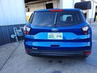 2018 Ford Escape S Синий vin: 1FMCU0F78JUB04327