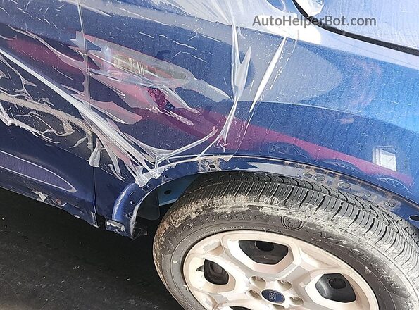 1FMCU0F78JUB04327 2018 FORD ESCAPE Синий Вид подкапотного пространства
