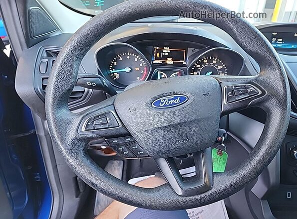 1FMCU0F78JUB04327 2018 FORD ESCAPE Синий 