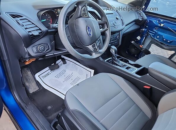1FMCU0F78JUB04327 2018 FORD ESCAPE Синий 