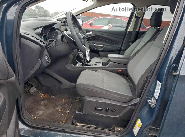 1FMCU0GDXKUB14752 2019 FORD ESCAPE Серый Вид салона спереди
