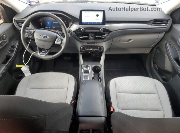 1FMCU0GN2PUA14094 2023 FORD ESCAPE Синий Вид панели приборов