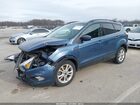 2018 Ford Escape Sel Синий vin: 1FMCU0HD3JUC68488