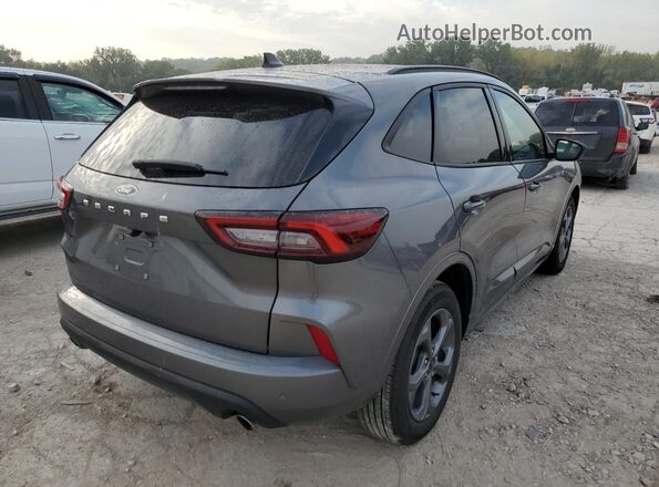 1FMCU0MNXRUB24186 2024 FORD ESCAPE Gray Задня права чверть