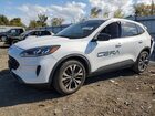 2021 Ford Escape Se White vin: 1FMCU9G63MUB28789