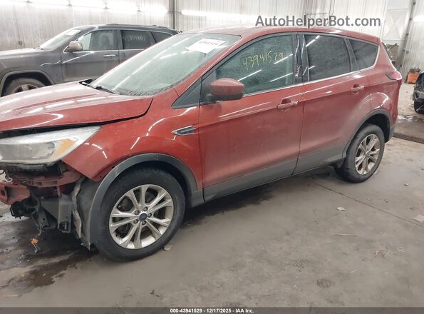 1FMCU9GD3KUB27802 2019 FORD ESCAPE Orange Przód lewy