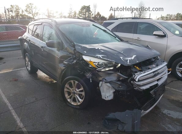 1FMCU9GD6HUE50816 2017 FORD ESCAPE Gray Delantero derecho
