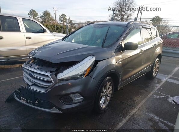 1FMCU9GD6HUE50816 2017 FORD ESCAPE Gray Vista tres cuartos delantera izquierda