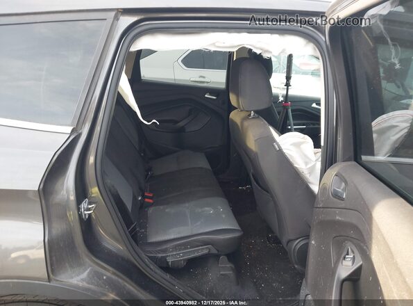 1FMCU9GD6HUE50816 2017 FORD ESCAPE Gray Vista de la etiqueta del VIN