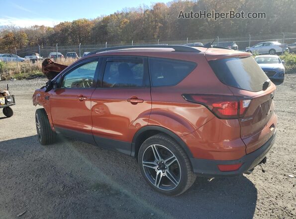 1FMCU9HD2KUB21648 2019 FORD ESCAPE Orange Задня ліва чверть