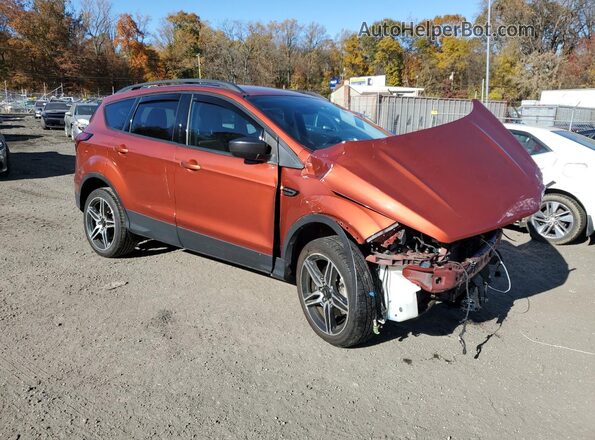 1FMCU9HD2KUB21648 2019 FORD ESCAPE Orange Передня права чверть