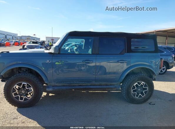 1FMDE5DH0NLB64382 2022 FORD BRONCO Бирюзовый 