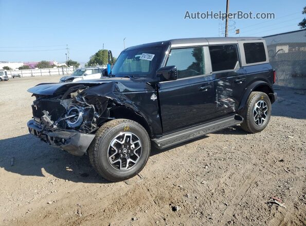 1FMDE8BH7SLB09444 2025 FORD BRONCO Black წინა მარცხენა ხედი სამი მეოთხედიდან