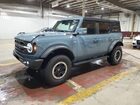 2021 Ford Bronco Base Blue vin: 1FMEE5DP8MLA87979