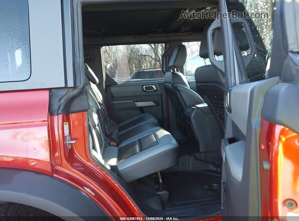 1FMEE5DP8NLB74900 2022 FORD BRONCO Красный Вид наклейки с VIN-кодом