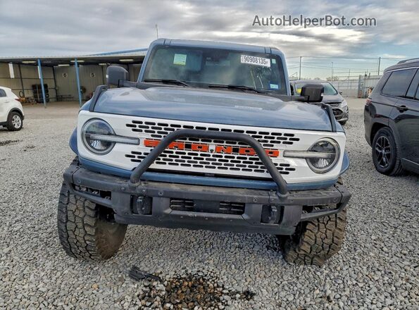 1FMEE5DPXPLB37978 2023 FORD BRONCO Синий Вид спереди