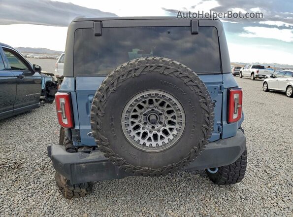1FMEE5DPXPLB37978 2023 FORD BRONCO Синий Вид сзади