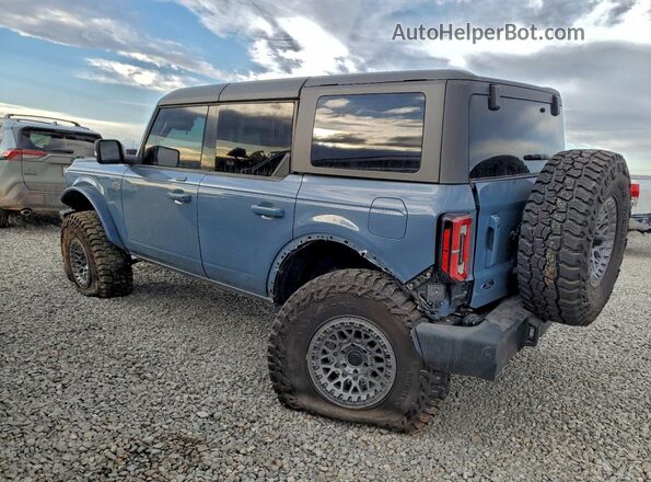 1FMEE5DPXPLB37978 2023 FORD BRONCO Синий Задняя левая четверть