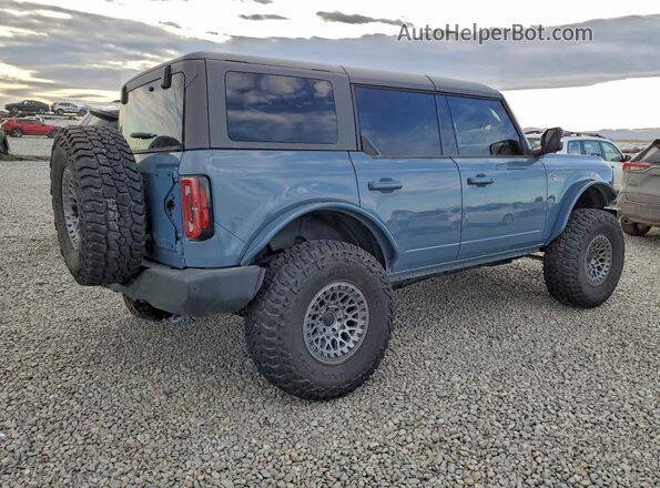 1FMEE5DPXPLB37978 2023 FORD BRONCO Синий Задняя правая четверть