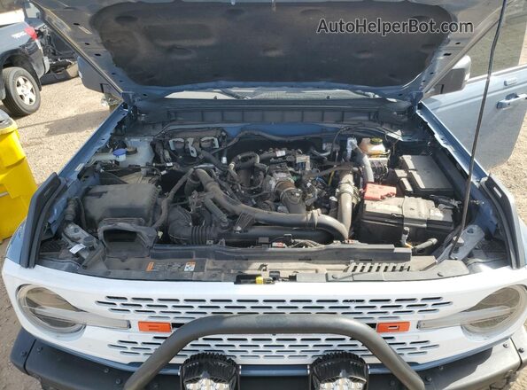 1FMEE5DPXPLB37978 2023 FORD BRONCO Синий Вид подкапотного пространства