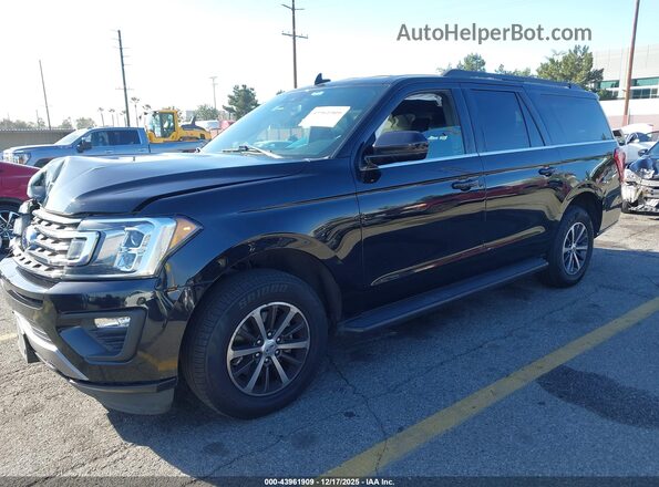 1FMJK1HT1MEA71456 2021 FORD EXPEDITION Черный Передняя левая четверть