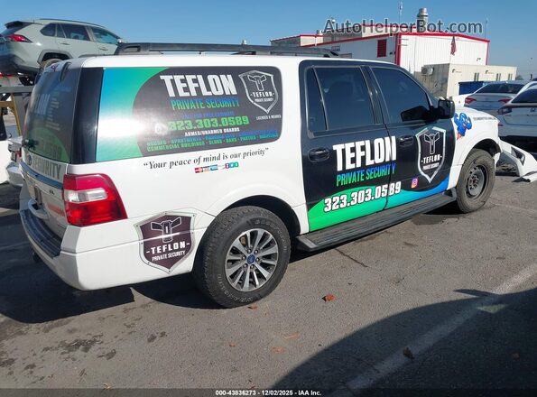 1FMJK1HT8HEA57740 2017 FORD EXPEDITION EL Белый Задняя правая четверть