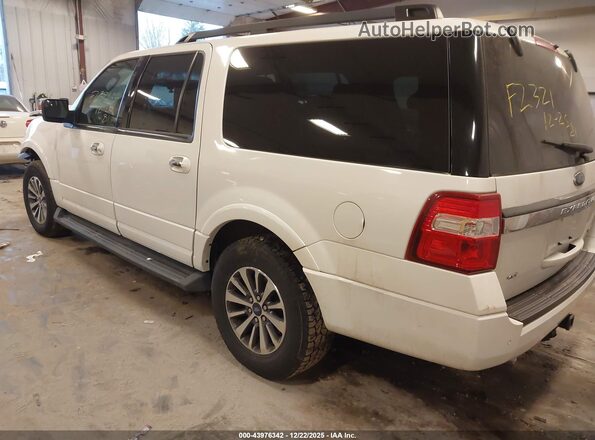 1FMJK1JT3HEA07791 2017 FORD EXPEDITION EL Белый Задняя левая четверть