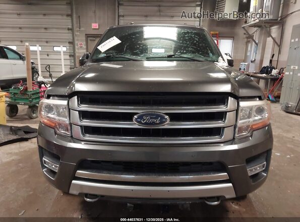 1FMJK1MT7HEA77001 2017 FORD EXPEDITION EL Серый Вид щитка приборов