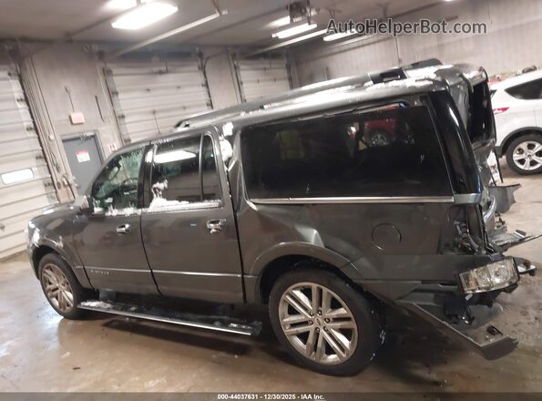 1FMJK1MT7HEA77001 2017 FORD EXPEDITION EL Серый Панорамный вид салона 360°