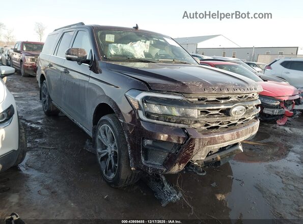1FMJK2A86PEA66303 2023 FORD EXPEDITION Темно-бордовый Передняя правая четверть