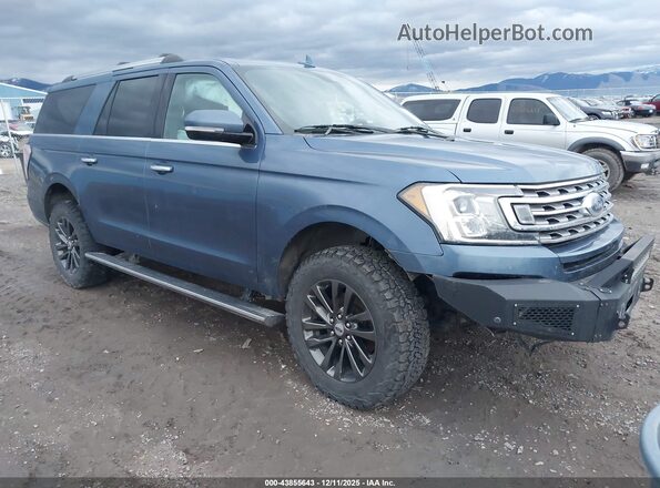 1FMJK2AT1LEA19503 2020 FORD EXPEDITION Синий Передняя правая четверть