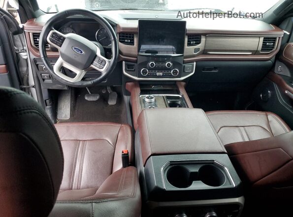 1FMJK2AT2NEA27628 2022 FORD EXPEDITION Серый Вид панели приборов