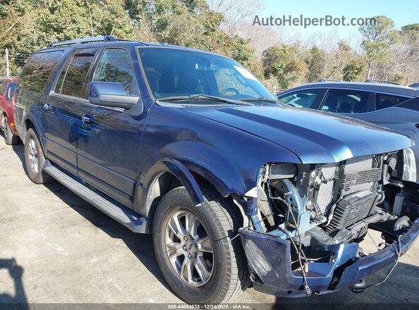 1FMJK2AT3GEF52426 2016 FORD EXPEDITION EL Dark Blue Передняя правая четверть