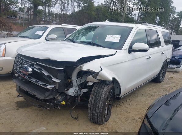 1FMJK2AT3LEA25884 2020 FORD EXPEDITION White Vista tres cuartos delantera izquierda