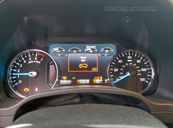 1FMJU1HT8LEA52749 2020 FORD EXPEDITION Серый Вид щитка приборов