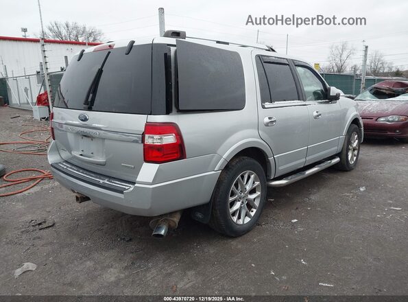 1FMJU2AT4HEA43456 2017 FORD EXPEDITION Серебряный Задняя правая четверть