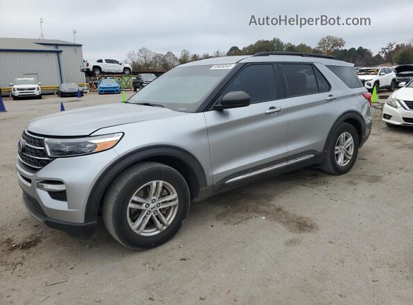 1FMSK7DH1PGA08228 2023 FORD FORD EXPLORER Серебряный Передняя левая четверть