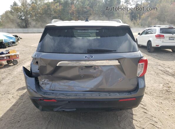 1FMSK7DH2PGB43783 2023 FORD FORD EXPLORER Charcoal Widok z tyłu