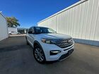 2021 Ford Explorer Limited White vin: 1FMSK7FH0MGA85648