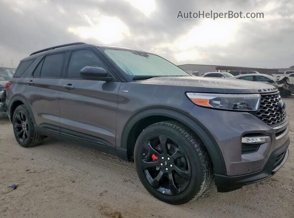 1FMSK7KH2RGA72655 2024 FORD FORD EXPLORER Gray Delantero derecho