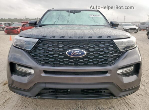 1FMSK7KH2RGA72655 2024 FORD FORD EXPLORER Gray Vista frontal